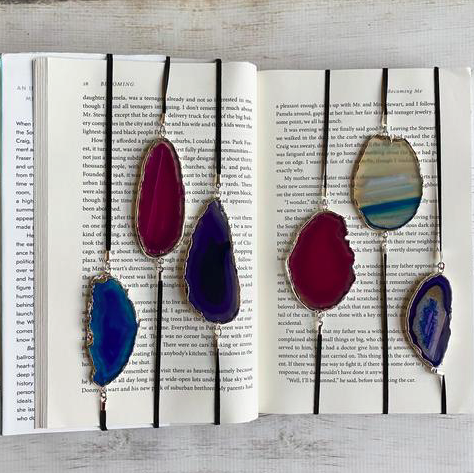 Good & Well Boutique GEODE SLICE BOOKMARKS