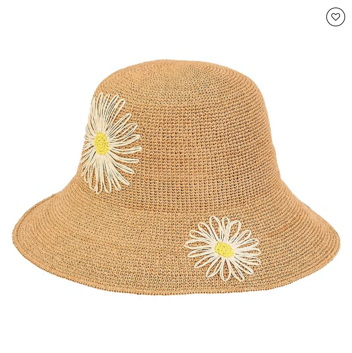 Bealls Sun N Sand Floral Crochet Sun Hat