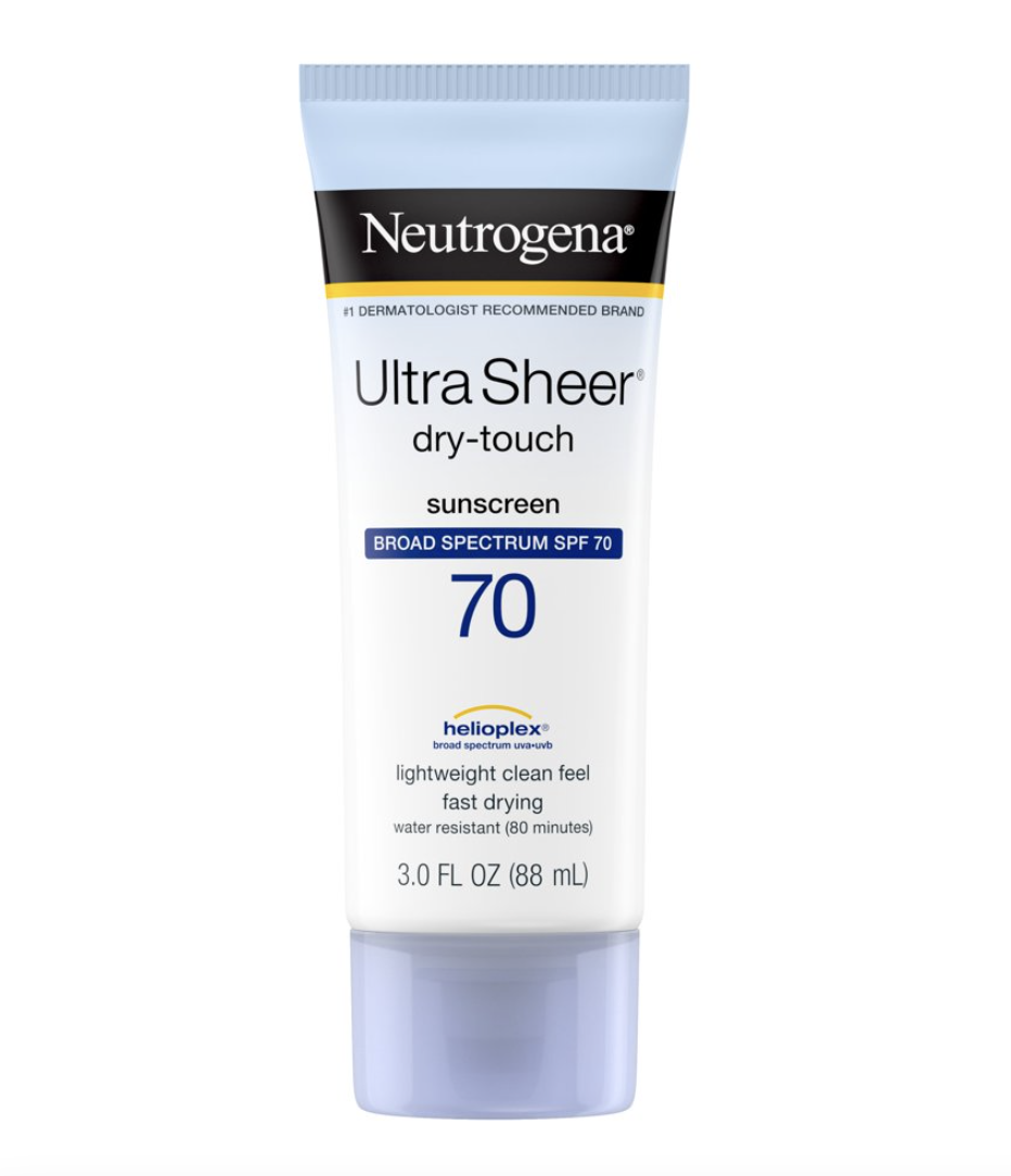 Neutrogena Ultra Sheer Dry-Touch SPF 70 Sunscreen Lotion, 3 fl oz