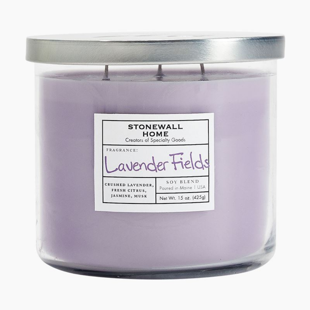 Stonewall Home Lavender 3-Wick Candle