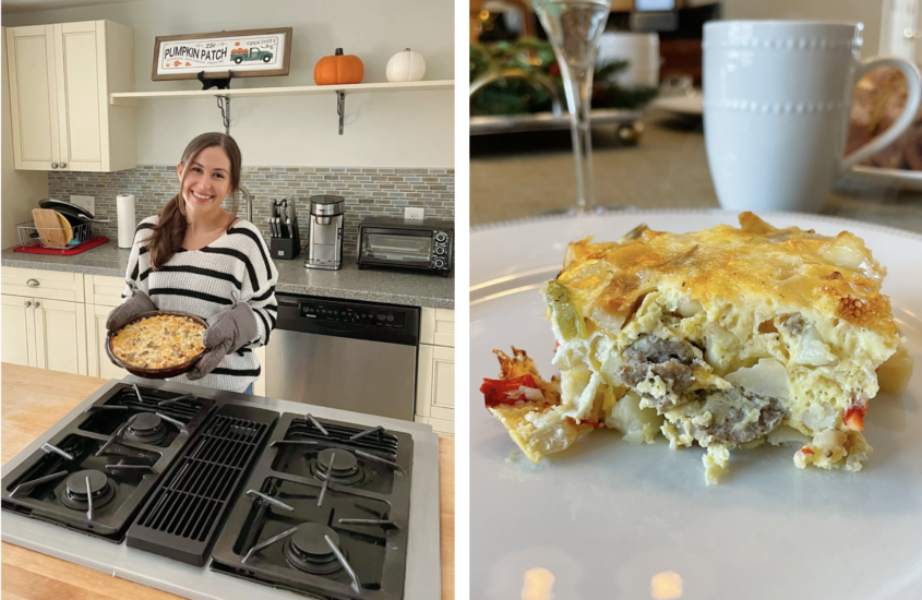 Breakfast Casserole For Crowds and Meal Prep - Cover Photo