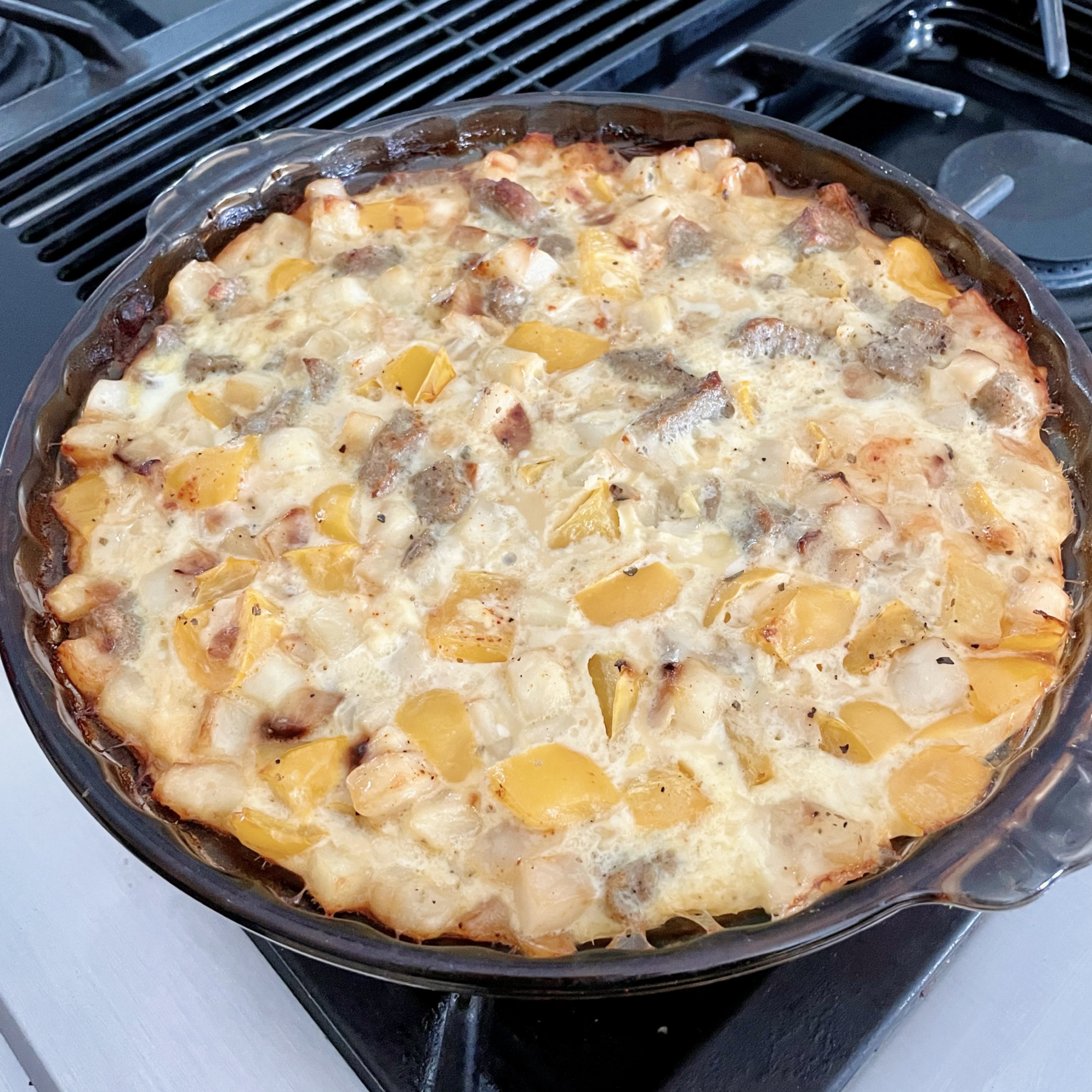 Pie Dish Breakfast Casserole