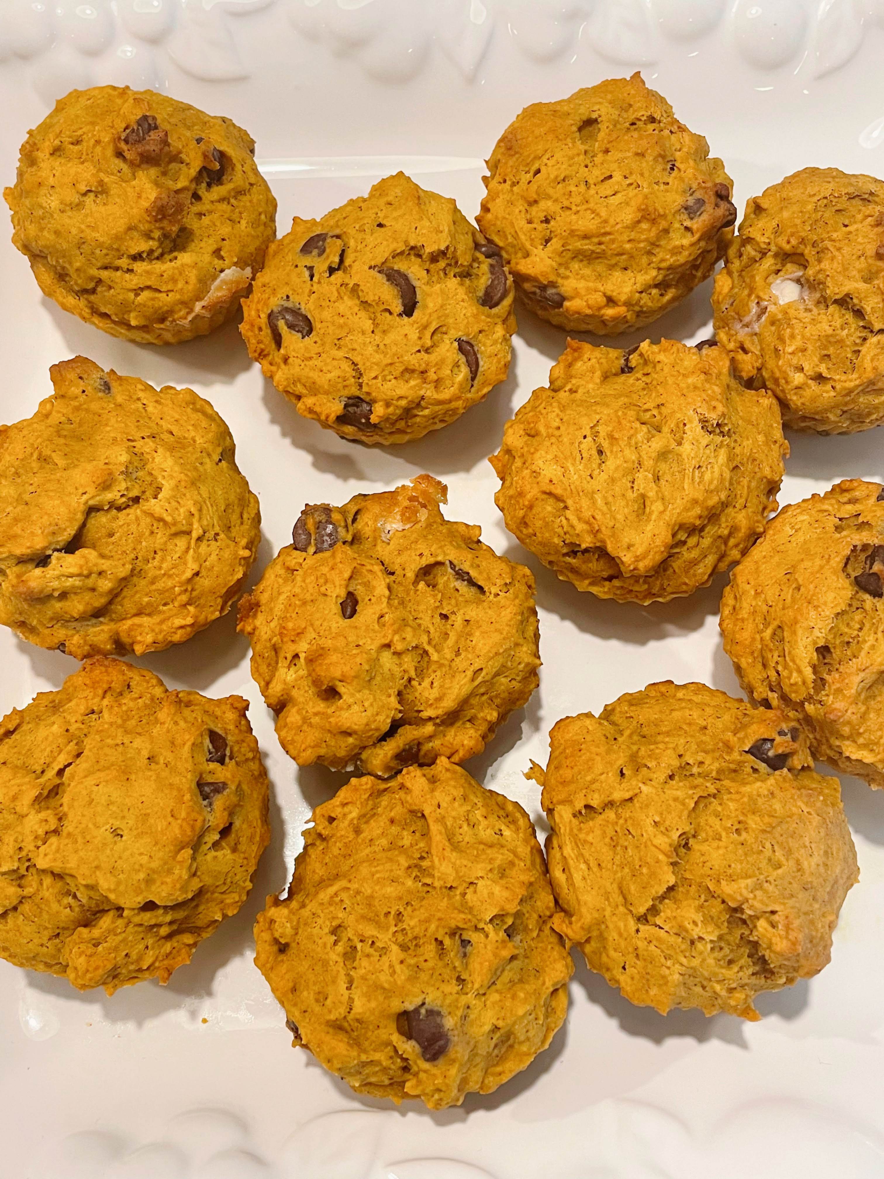 pumpkin chocolate chip muffins recipe post