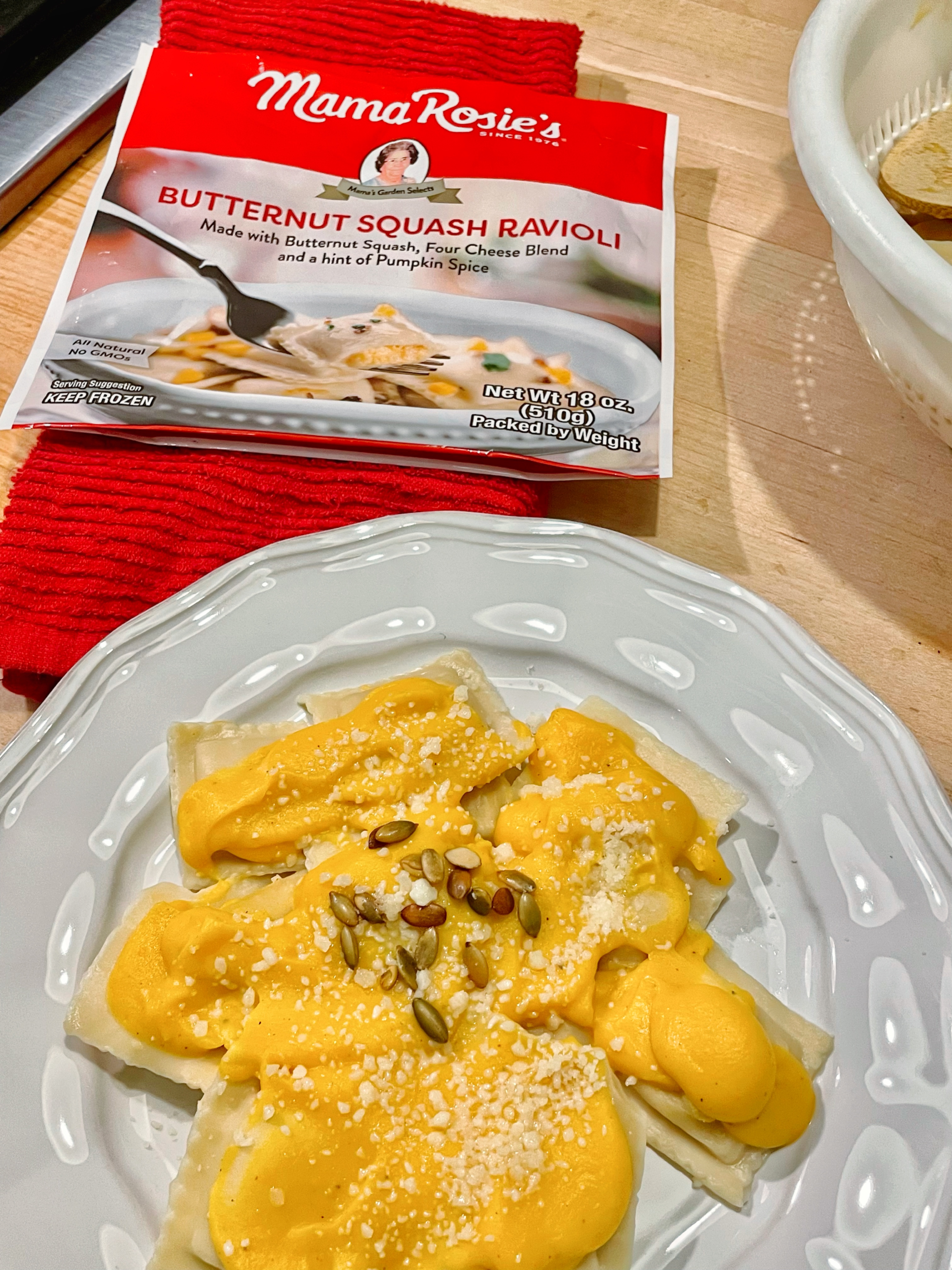 Butternut Squash Ravioli Sauce Mama Rosie's 2