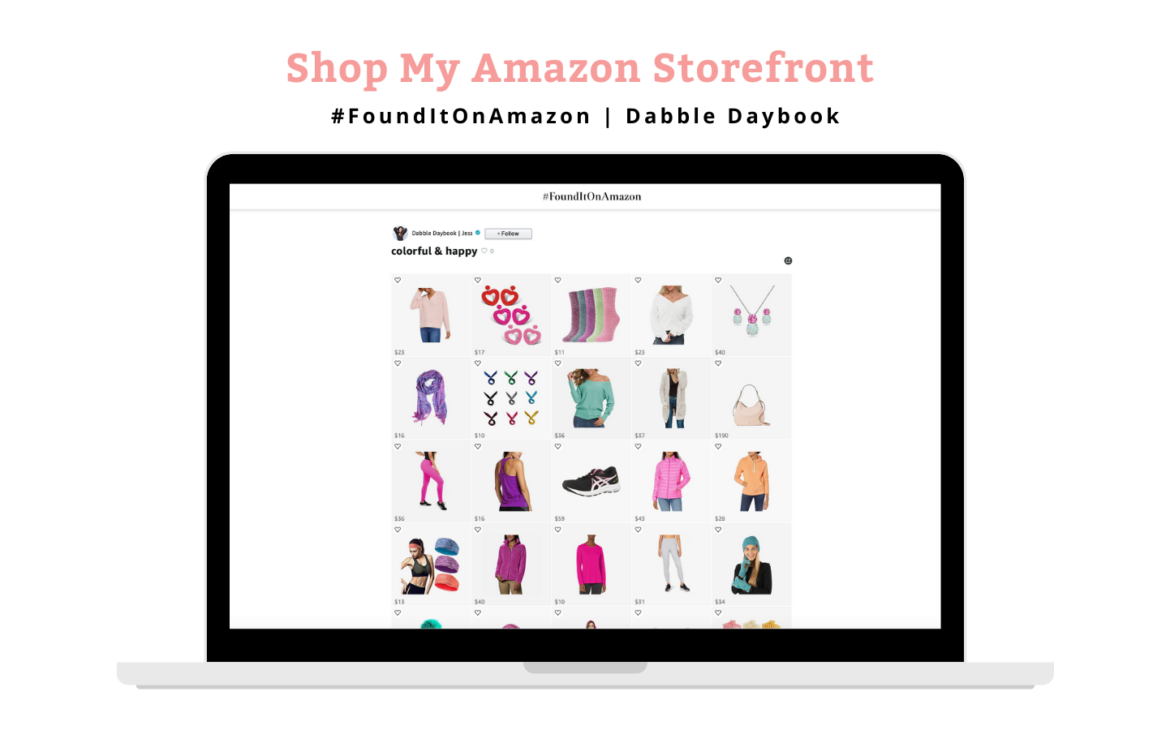Shop My Amazon Storefront Dabble Daybook